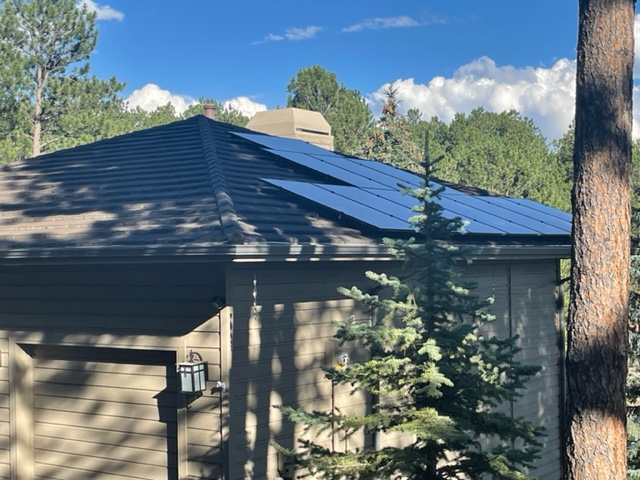 Genesee Colorado solar installation