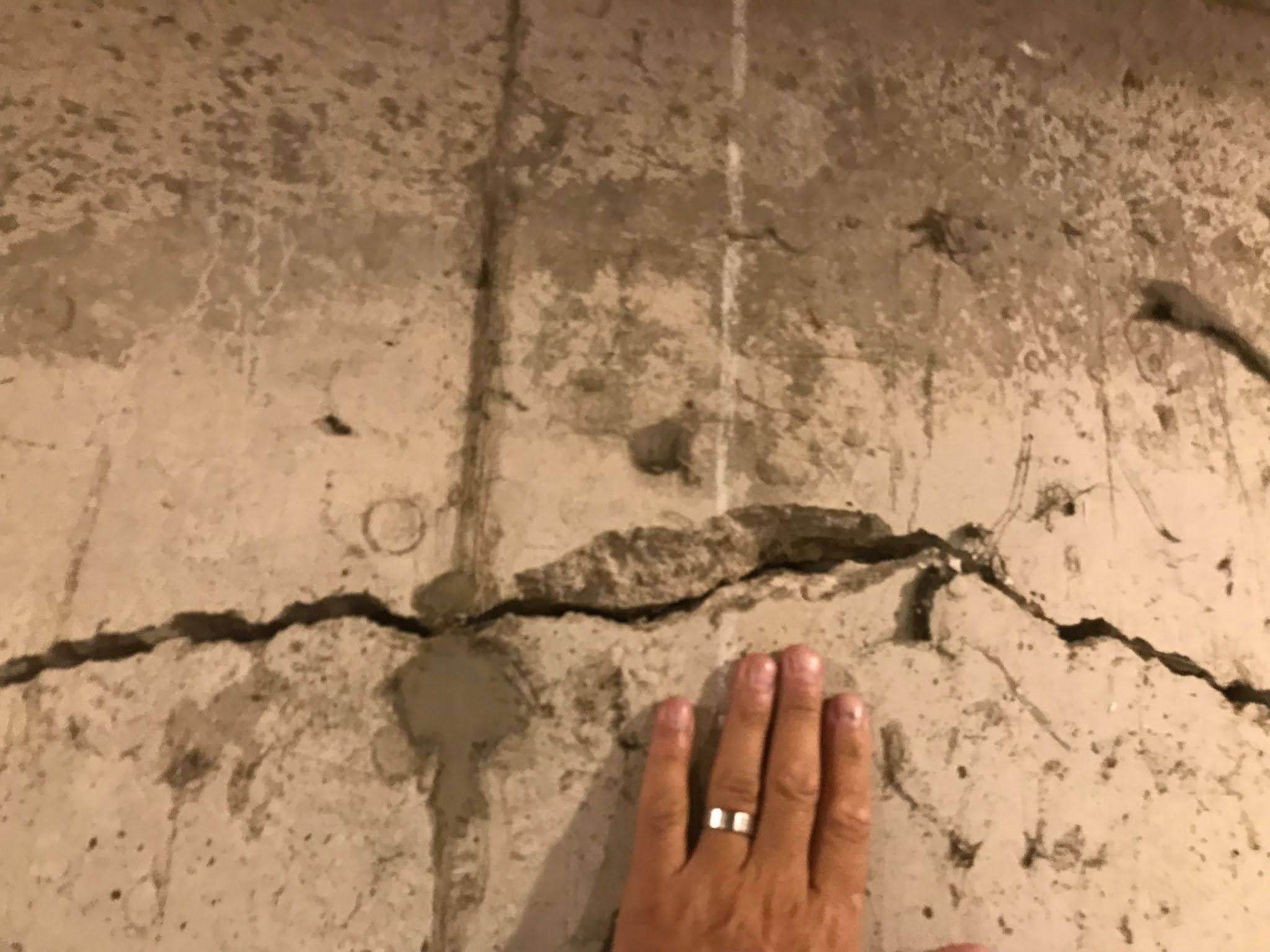 How to Tell If a Foundation Crack Is Structural Check for Displacement or Offset