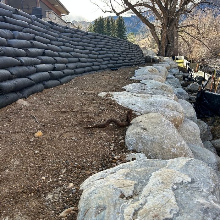 South Boulder Creek Streambank Stabilization with Green Landscape 6