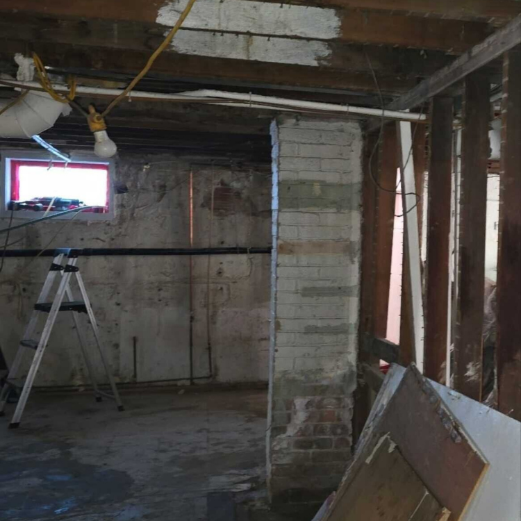 From Water Damage to Full Foundation Rebuild: A 30×30 Basement Transformation Before 2