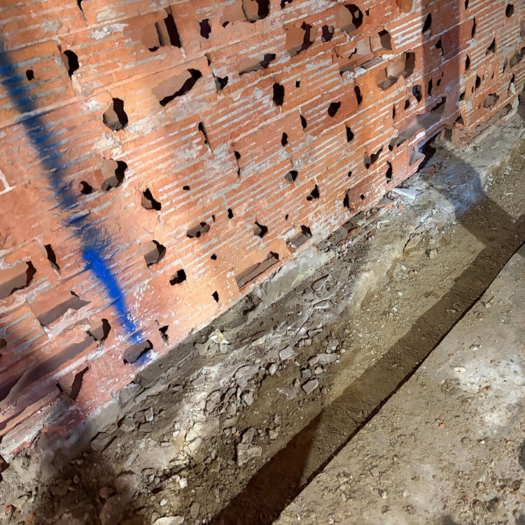 From Water Damage to Full Foundation Rebuild: A 30×30 Basement Transformation Before 4