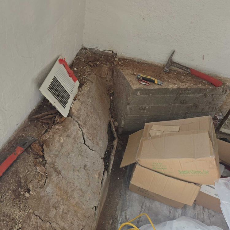From Water Damage to Full Foundation Rebuild: A 30×30 Basement Transformation Before 7