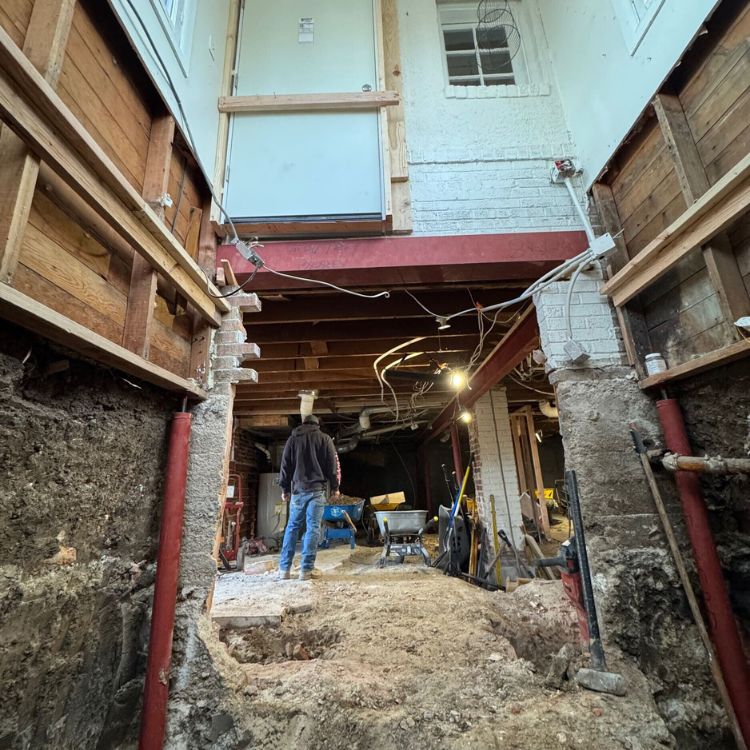 From Water Damage to Full Foundation Rebuild: A 30×30 Basement Transformation During 1 14
