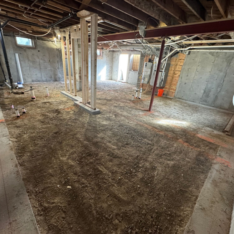 From Water Damage to Full Foundation Rebuild: A 30×30 Basement Transformation During 2 15