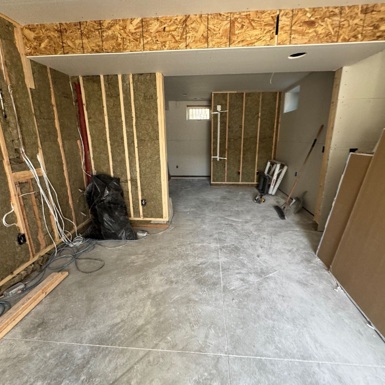From Water Damage to Full Foundation Rebuild: A 30×30 Basement Transformation During 2 4