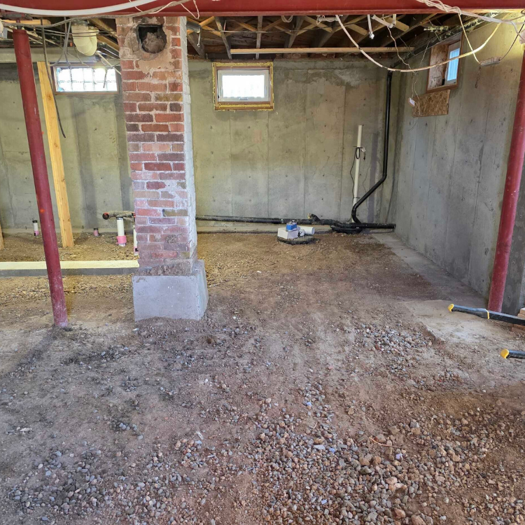 From Water Damage to Full Foundation Rebuild: A 30×30 Basement Transformation During 2 8