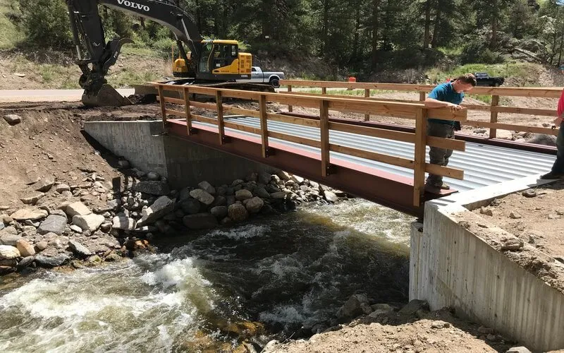 Small Bridge construction